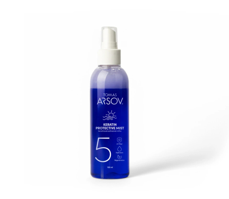 Tomas Arsov Cool Summer keratinový sprej neutralizující žluté tóny 200 ml