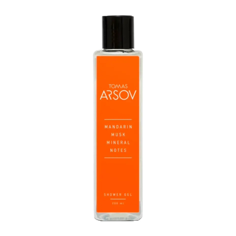 Tomas Arsov Mandarin Musk Mineral Notes Shower gel parfémovaný sprchový gel s vůní Mandarin 200 ml