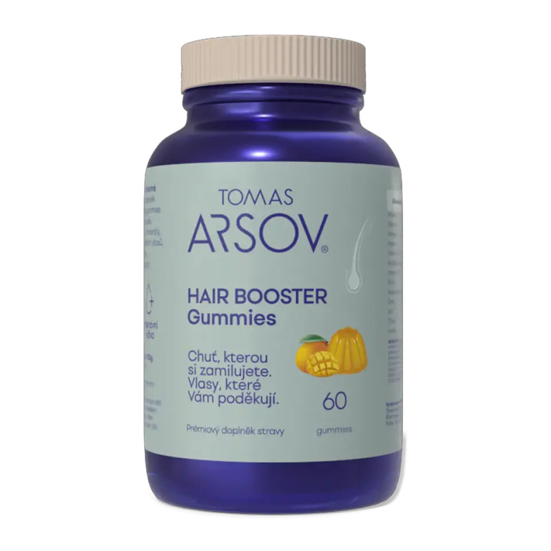 TOMAS ARSOV HAIR BOOSTER gummies 60 kapslí