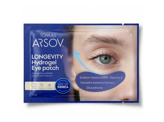 Tomas Arsov Longevity hydrogelové polštářky pod oči 3.6g