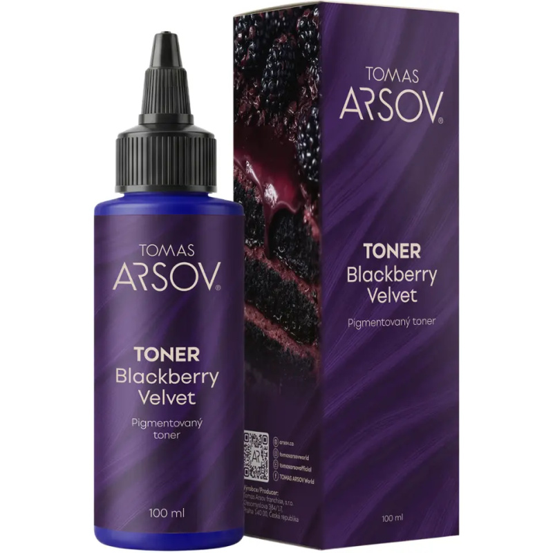 Tomas Arsov Barvicí toner na vlasy Blackberry Velvet 100 ml