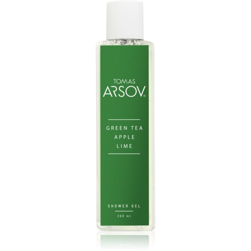 Tomas Arsov Green Tea Apple Lime Shower Gel parfémovaný sprchový gel 200 ml