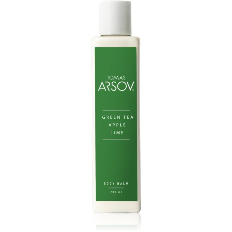 Tomas Arsov Green Tea Apple Lime Body Balm parfémovaný balzám na tělo s hydratačním účinkem 200 ml