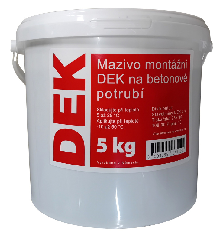 Prostředek mazací DEK DSO 5 kg/bal.