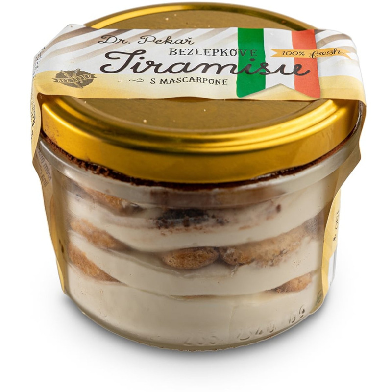 Doktor Pekař Minidort Tiramisu bezlepkové