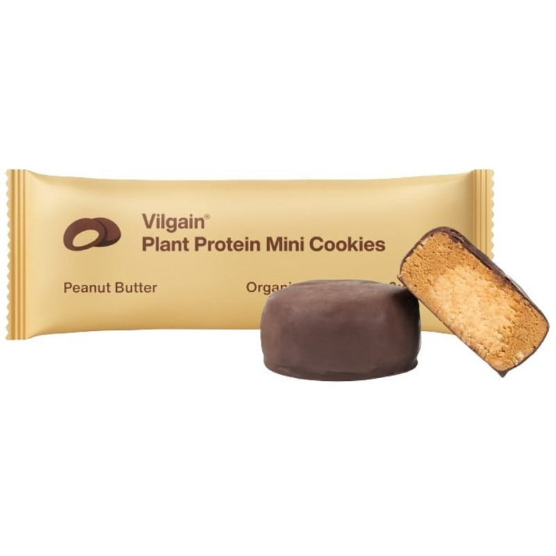 Vilgain BIO Plant Protein Mini Cookies burákové máslo (2×25 g)