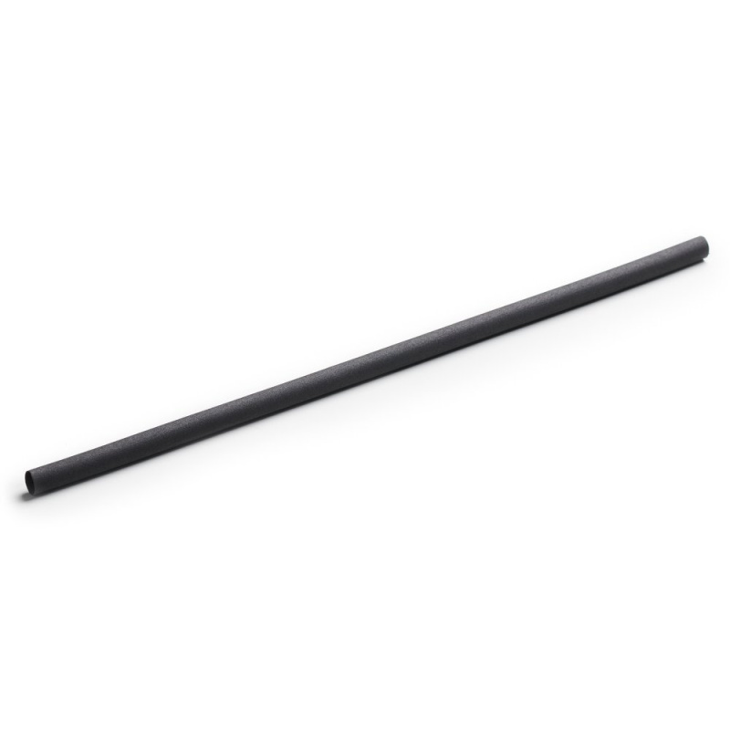 Přírodní minerální brčko EURO STRAWS Basic 6x230mm, Charcoal Black, 200ks, jednotlivě baleny