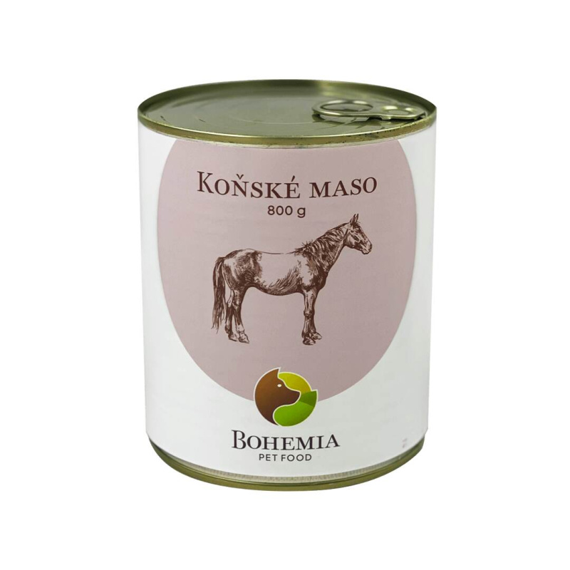 Bohemia Pet Food BOHEMIA Koňské maso (dieta) 800g