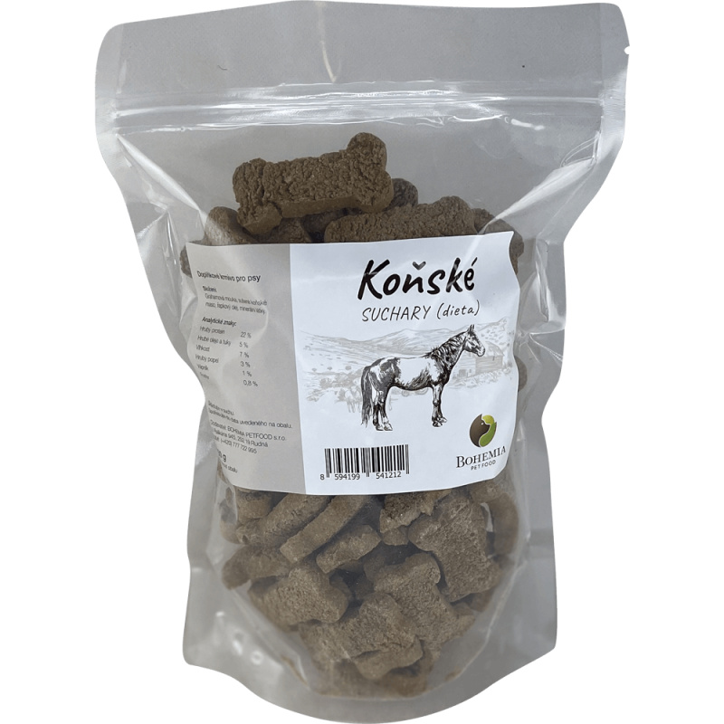 Bohemia Pet Food BOHEMIA Koňské suchary 750g