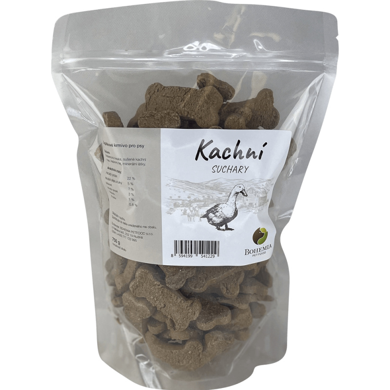 Bohemia Pet Food BOHEMIA suchary Kachní 750g