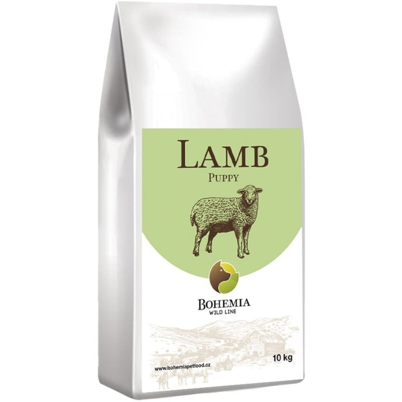 Bohemia Wild jehněčí granule pro štěňata