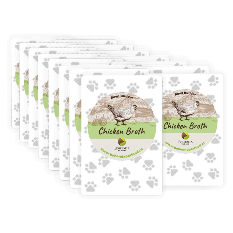 Bohemia Wild kuřecí vývar box (15×100 ml)