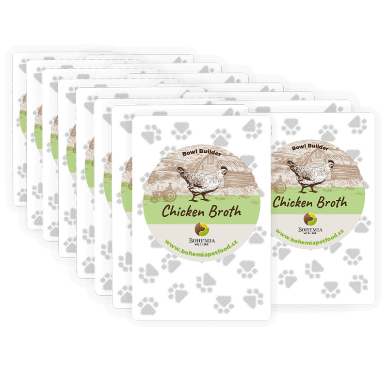 Bohemia Wild kuřecí vývar box (15×100 ml)