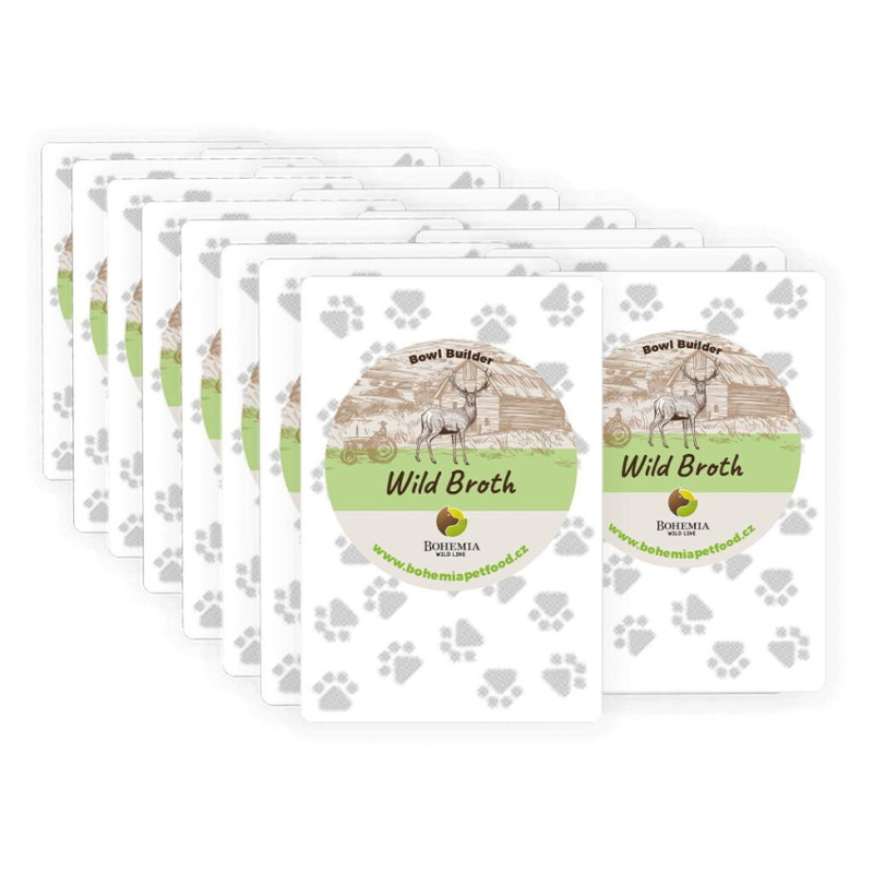 Bohemia Wild vývar ze zvěřiny box (15×100 ml)