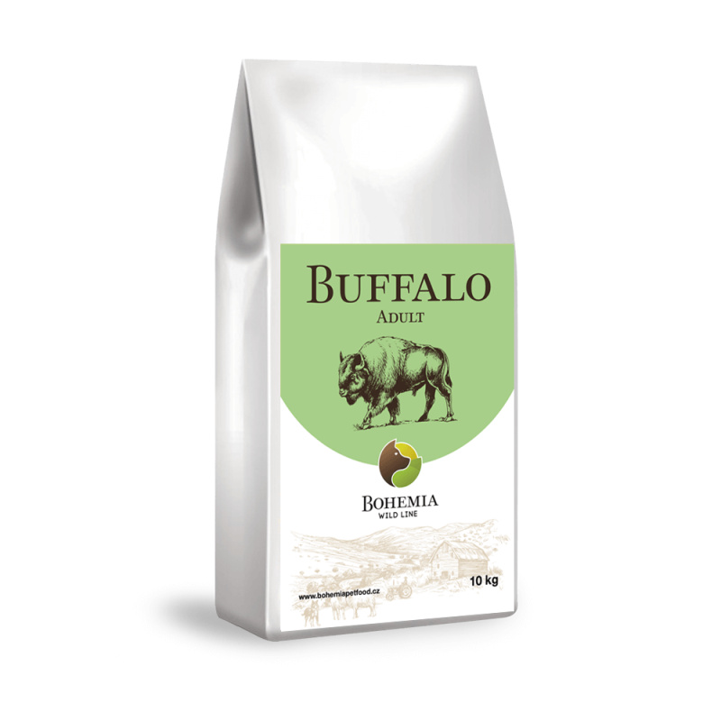 Novinky BOHEMIA WILD Adult Buffalo 10kg