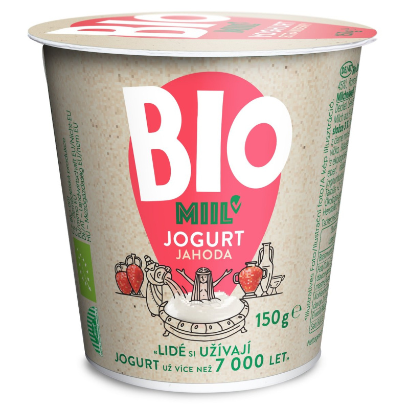 Miil BIO Jogurt jahodový