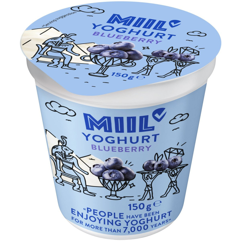 Miil Krémový jogurt borůvkový