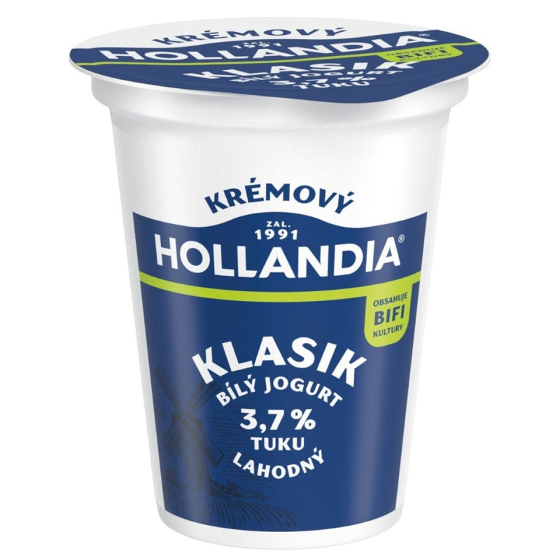 Hollandia Klasik jogurt krémový bílý