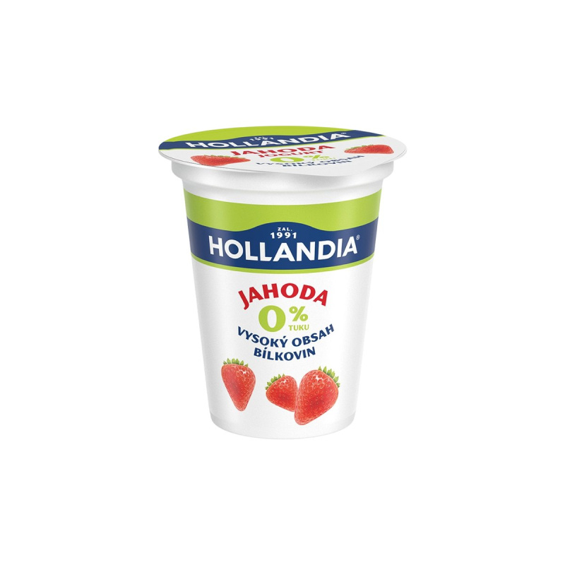Hollandia Nízkotučný jogurt jahoda