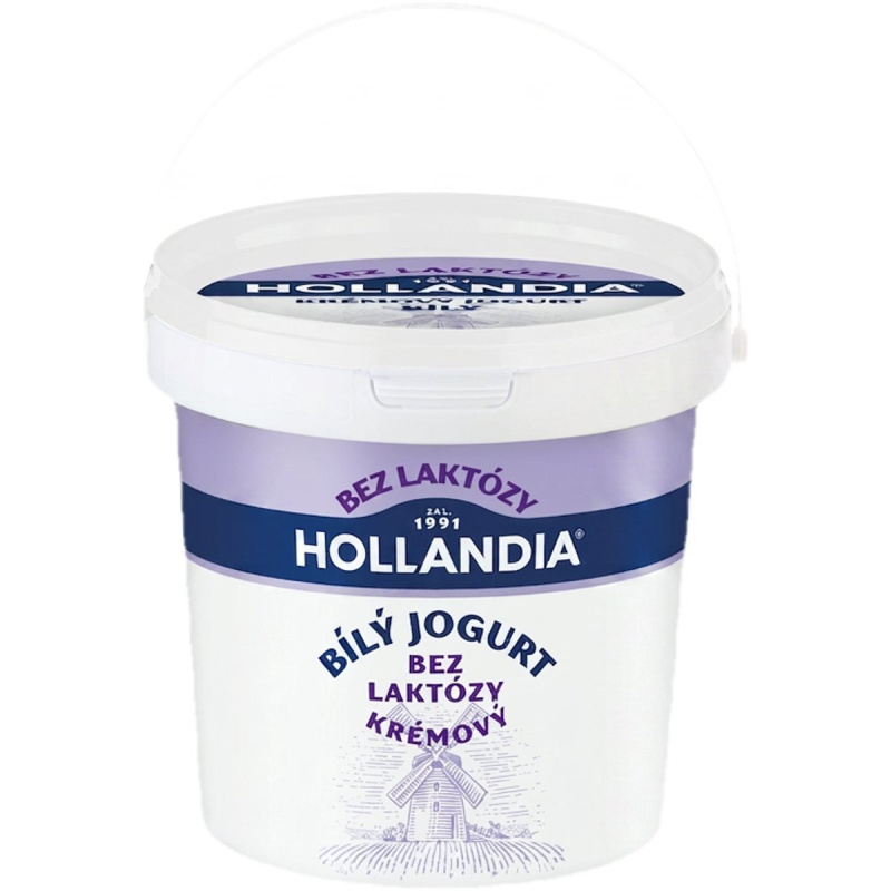 Hollandia Krémový jogurt bílý bez laktózy