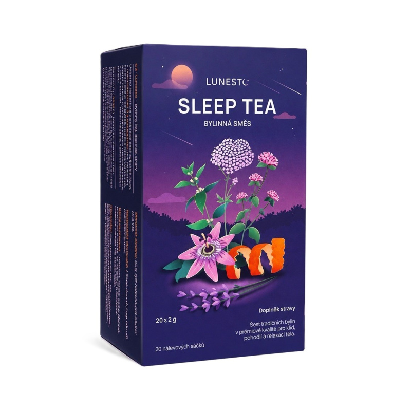 Lunesto Sleep Tea bylinný čaj 20 sáčků