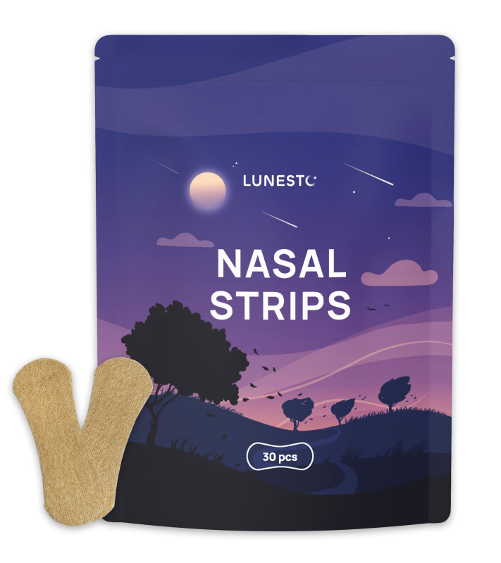 Lunesto Nasal Strips lepicí pásky na nos 30 ks