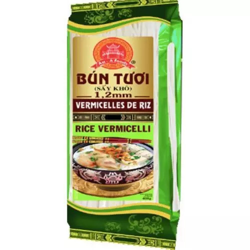 AU-A FOODS sušené rýžové nudle 400g (BUN TUOI)