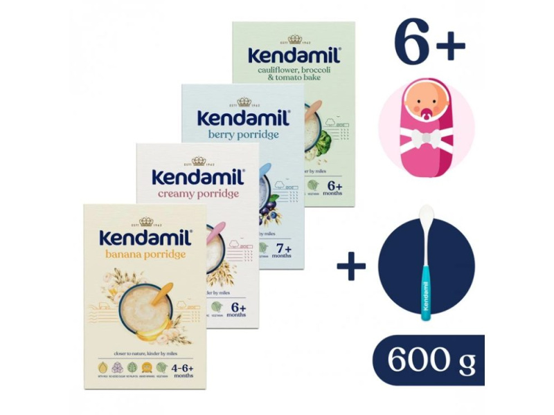 Kendamil Variace mléčných kaší (600 g)