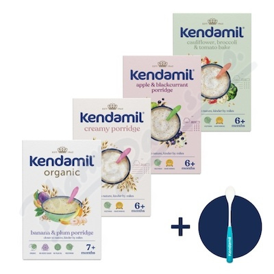 Kendamil variace mléčných a nemléčných kaší 4x150g