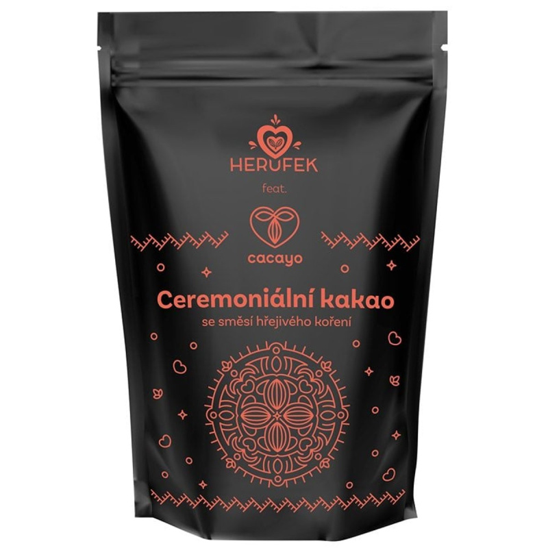 Herufek & Cacayo BIO Ceremoniální kakao se směsí hřejivého koření