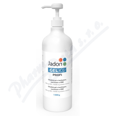 Jadon GEL ICE chladivý gel s kostival. a CBD 1000g