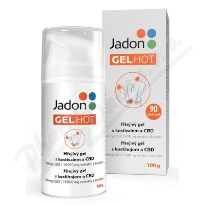Jadon GEL HOT Hřejivý gel s kostivalem a CBD 100 g
