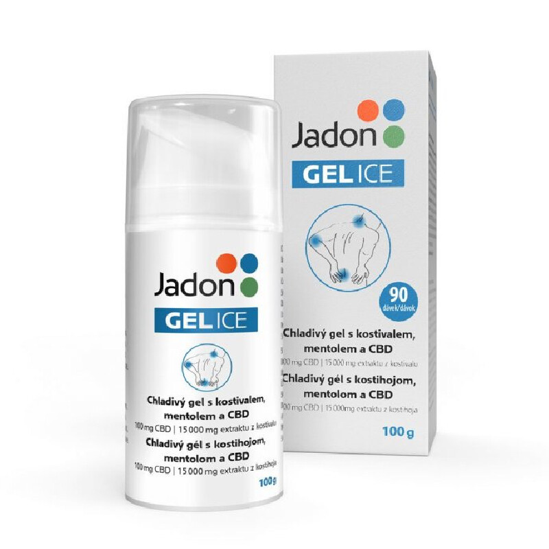 Jadon GEL ICE Chladivý gel s kostivalem a CBD 100 g