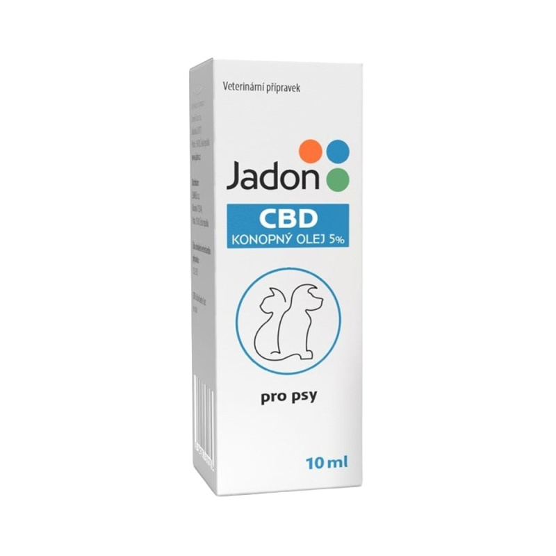 Jadon CBD konopný olej 5% pro psy 10ml