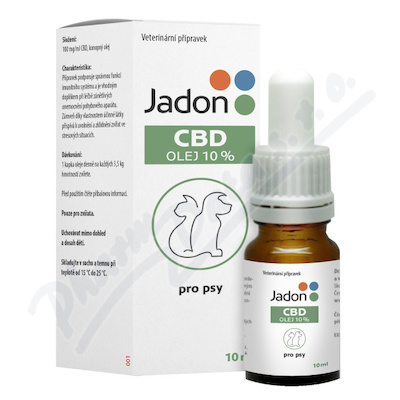 Jadon CBD olej 10% pro psy 10 ml