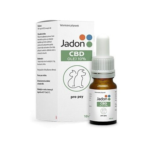Jadon CBD olej 10% pro psy 10 ml