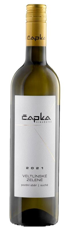 Vinařství Čapka Čapka Veltlínské zelené Pozdní sběr 2021