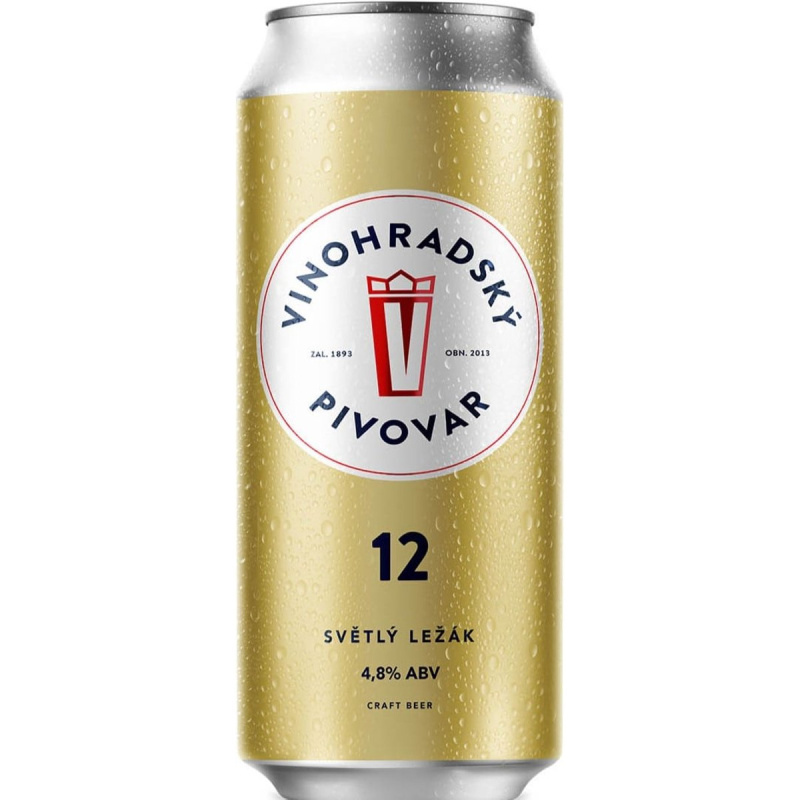 Vinohradský pivovar Vinohradská 12 Světlý ležák