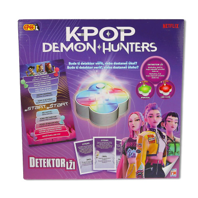 K-POP Demon Hunters detektor lži – společenská hra