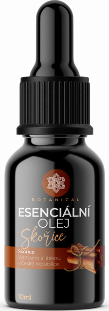 LeFleur 100% přírodní esenciální olej skořice, 10ml