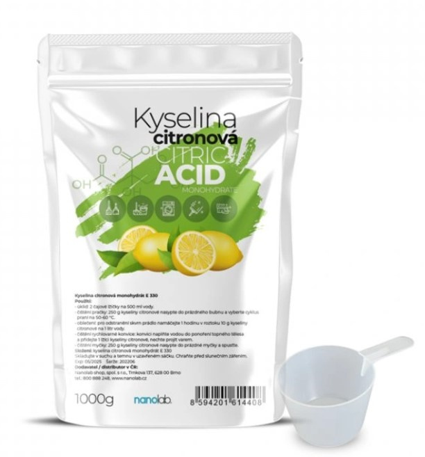 Nanolab Kyselina citronová 1kg