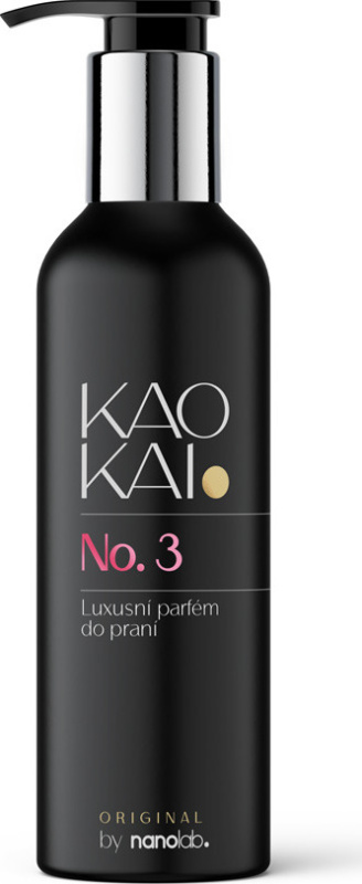 KAO KAI. Luxusní Parfém do praní inspirovaný francouzskou vůní No. 3 Objem: 500 ml, Pracích dávek: 100