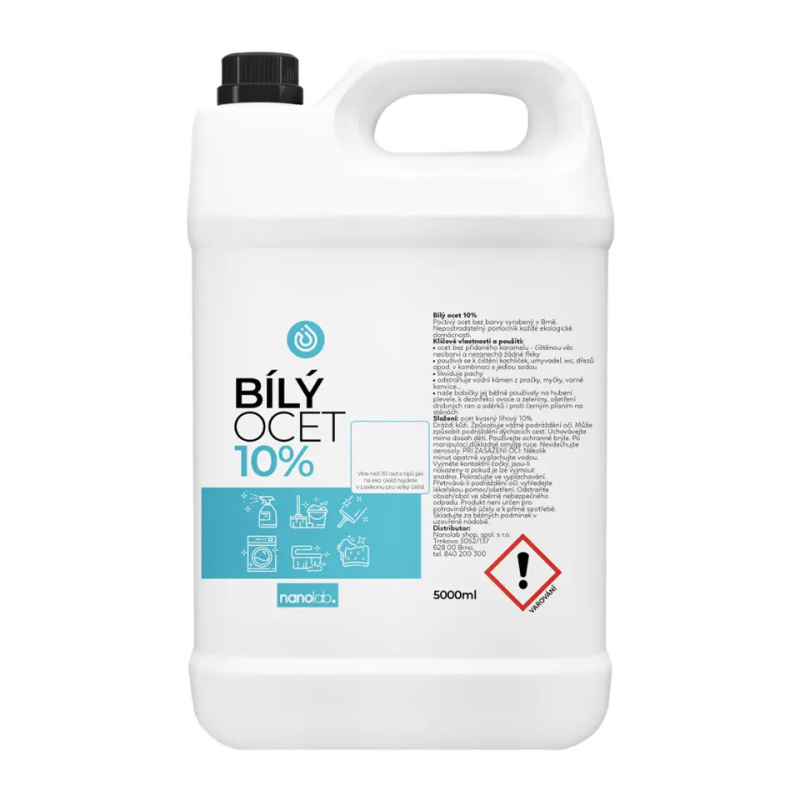 Nanolab Bílý ocet 10% 5L
