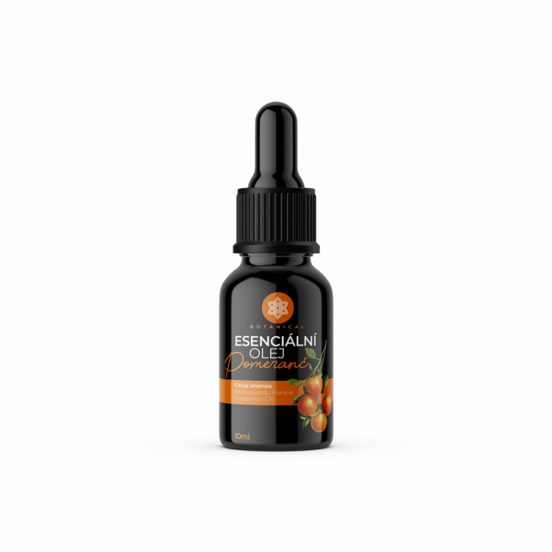 LeFleur 100% přírodní esenciální olej Pomeranč, 10 ml