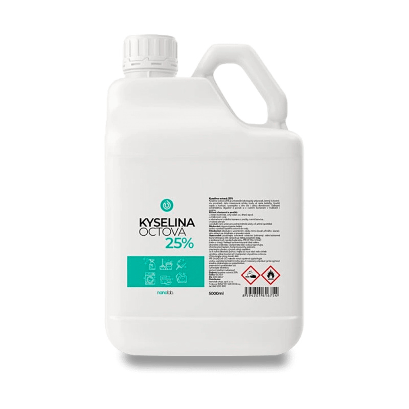 Nanolab Kyselina octová 25% 5L