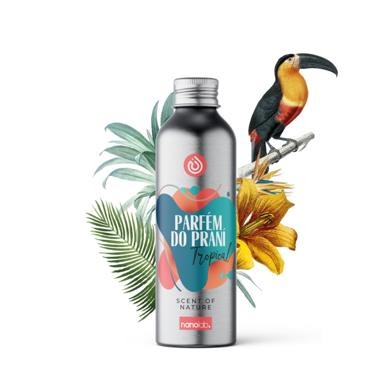 Nanolab Parfém do praní Tropical 150 ml, 30PD Objem: 300 ml, Pracích dávek: 60