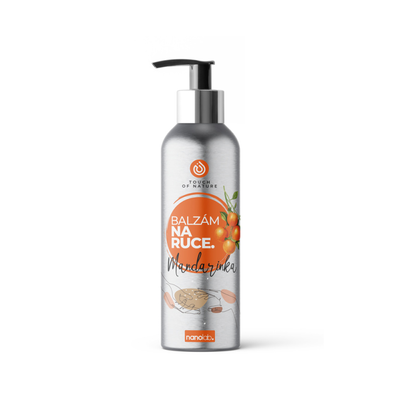 Nanolab Pečující balzám na ruce po úklidu - mandarinka, 150ml