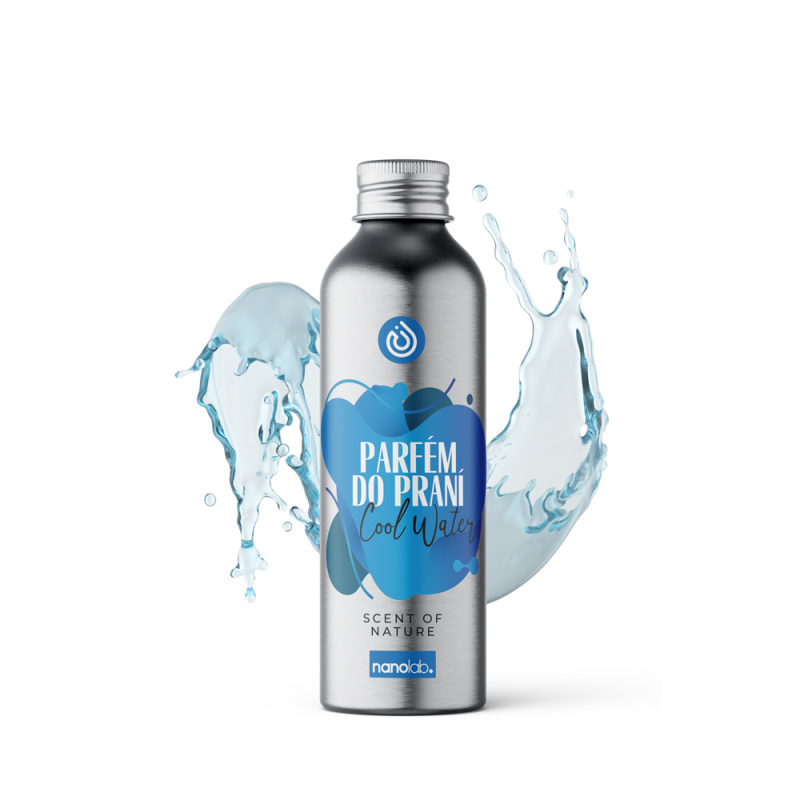 Nanolab Parfém do praní Cool water 150 ml, 30PD Objem: 300 ml, Pracích dávek: 60