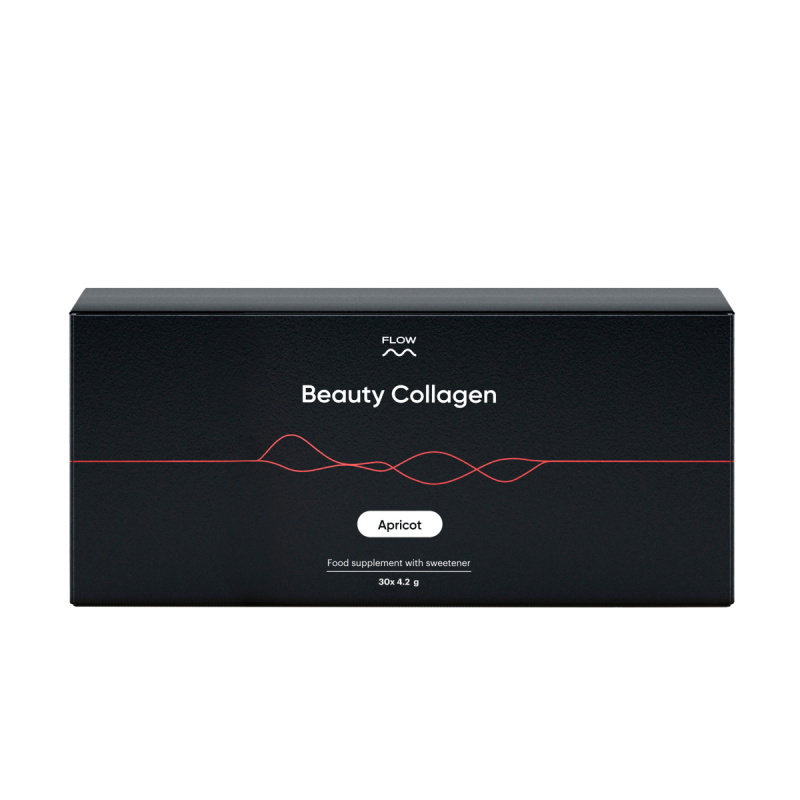 Flow Nutrition Beauty kolagen 2.0 meruňka 30x4,2 g