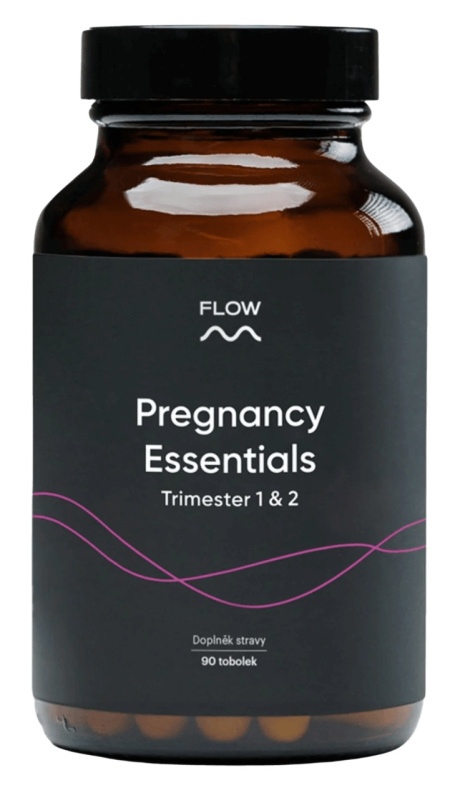 Flow Pregnancy Essentials Trimester 1-2 90 kapslí